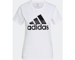 Adidas Adidas Sportswear LOUNGEWEAR Essentials Logo T-shirt - Dames - Wit- L