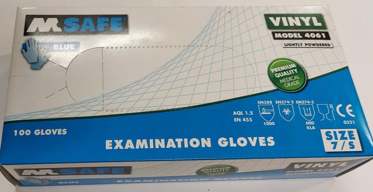 Goedkoopste Disposable Vinyl wegwerp Handschoen small 200 stuks