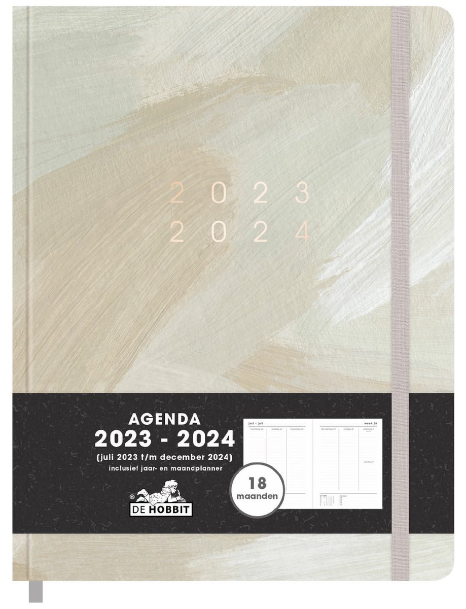 Filofax Personeel 1 week op 2 pagina's. Horiz.(Duits) 2025