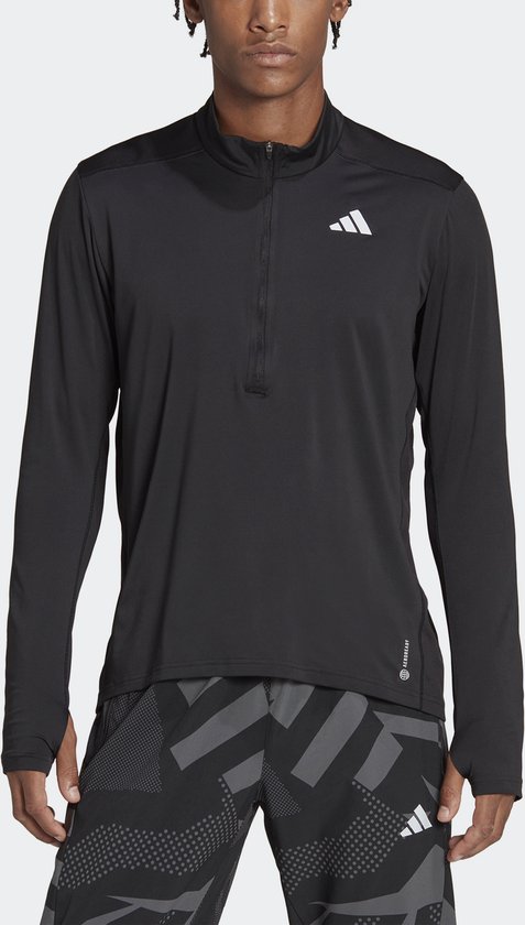 adidas Performance Own the Run Shirt - Heren - Zwart - L