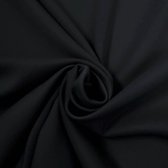 5 meter Zwarte Tricot / Jersey - Uitzonderlijk Goede Kwaliteit - Oeko-Tex Gecertificeerd