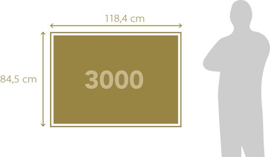 Clementoni - Puzzle High Quality Collection Manhattan Balcony Sunset - 3000 pièces - 33552