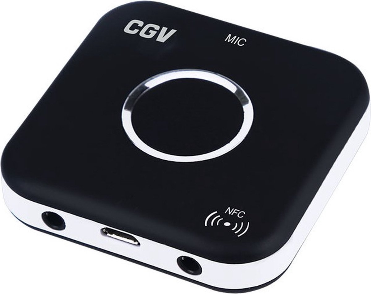 Algemene voorwaarden 50903 MyBTplayer Bluetooth-ontvanger 1.0 - Handsfree-set - NFC - 2 3,5 mm jack-uitgangen - Zwart
