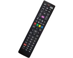 Universele vervangende afstandsbediening voor alle tv's en smart tv's van het merk Telefunken & Vestel