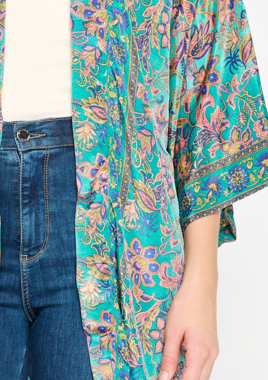 LikeJump Kaftan voor dames, Boheemse, oversized, lange jurk