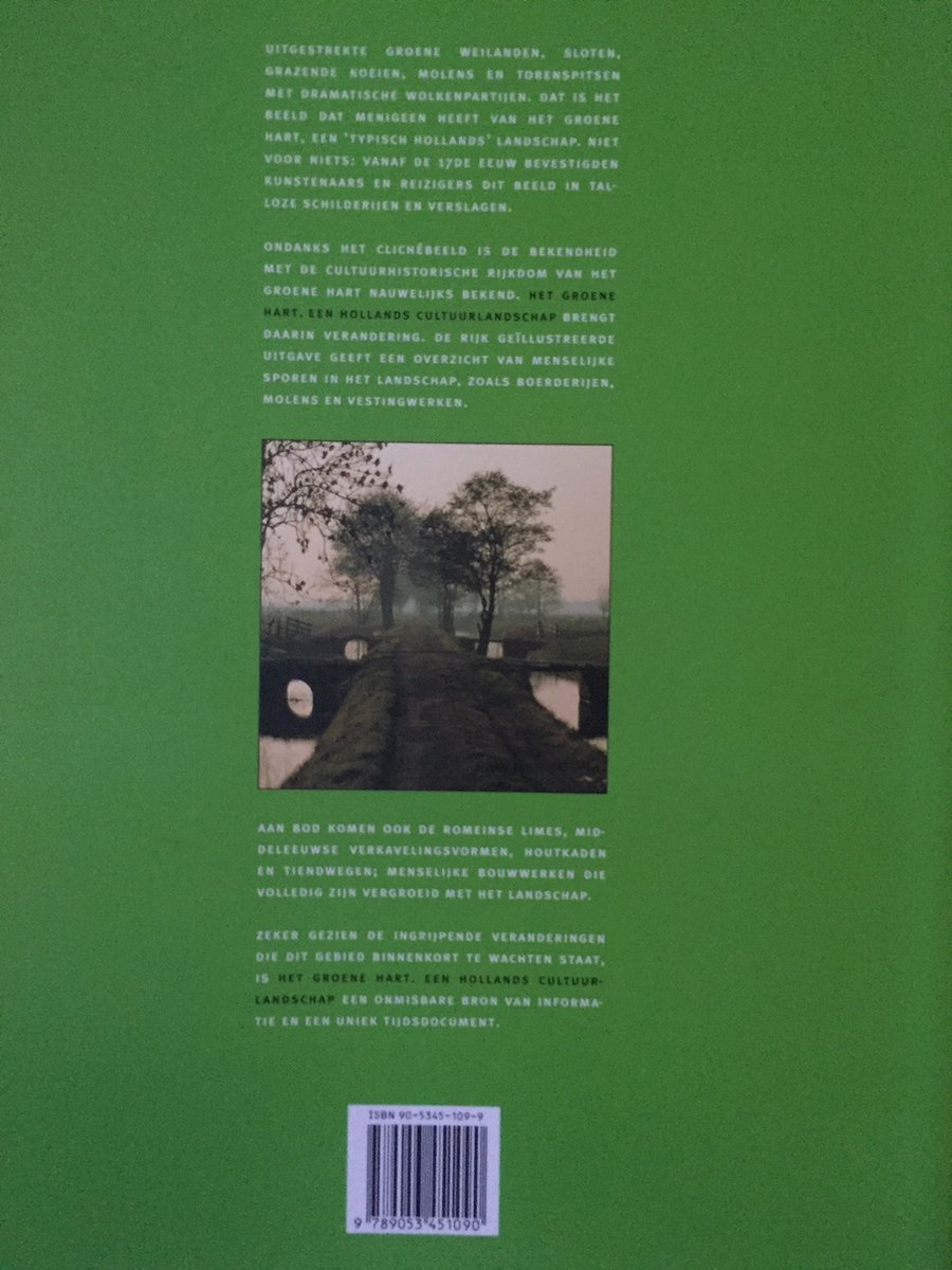 Het Groene Hart - back cover