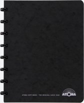 Atoma meetingbook, ft A5, zwart, gelijnd 9 stuks