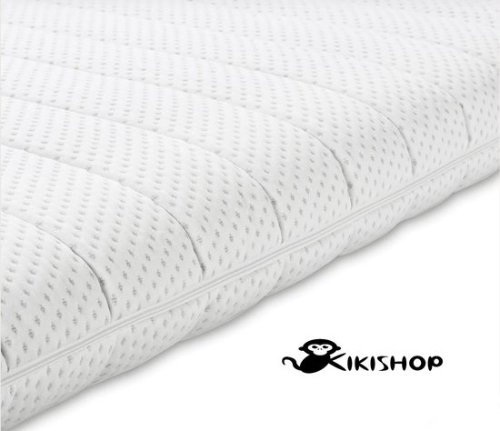 Kikishop Topper HYBRID 180x200x9 Topdekmatras 100% HYBRID +- 9cm dik – Koudschuim – Traagschuim – Foam – Tweepersoons – Buik-slaper – Rug-slaper -…