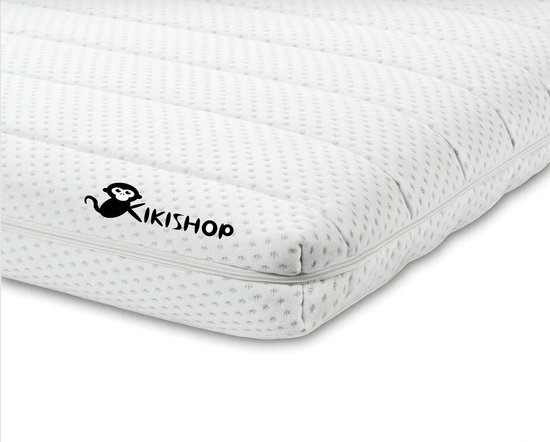 Kikishop Topper HYBRID 140x210x7 Surmatelas 100% HYBRID +- 7 cm d'épaisseur
