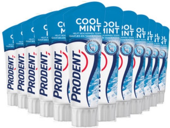 Prodent Coolmint - 75 ml - Tandpasta - 12 stuks - Voordeelverpakking - Prodent