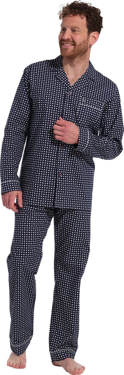 Robson Heren Pyjamaset Blauw - Maat 60