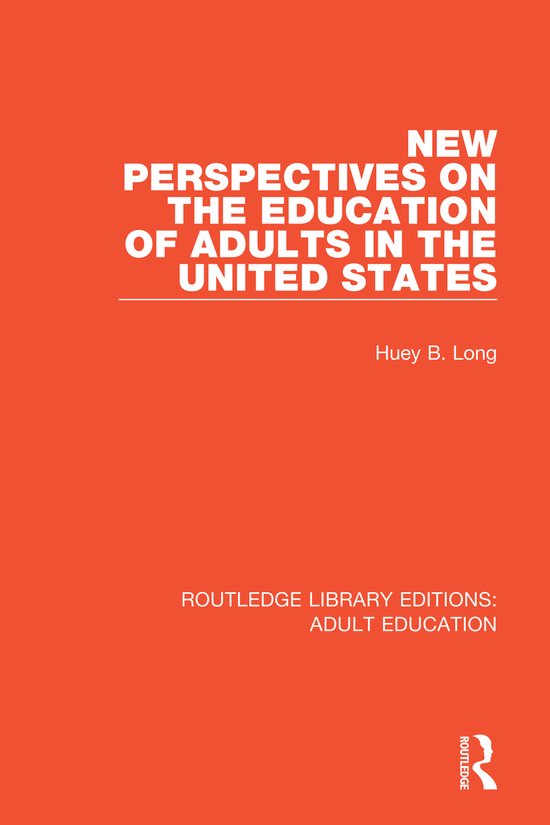 Routledge Library Editions: Adult Education- New Perspective ... - cover