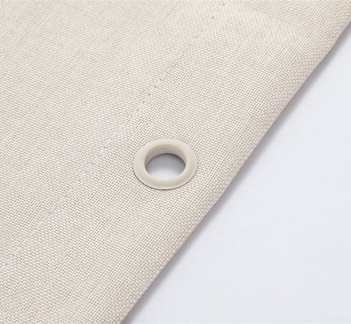 Douchegordijn gemaakt van zwaar textiel linnen look zware kwaliteit schimmelwerende...