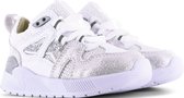 Sneakers | Meisjes | white/silver | Leer | Shoesme | Maat 31