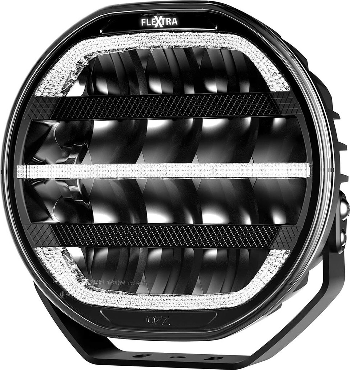 Flextra Led verstraler 160 watt 15.000 Lumen met positielicht amber/wit