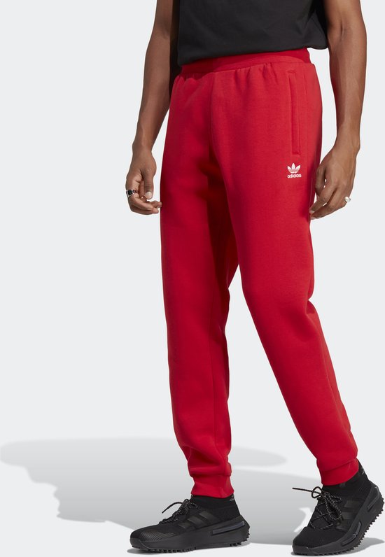 Pantalon adidas Originals Trefoil Essentials - Homme - Rouge - S | bol