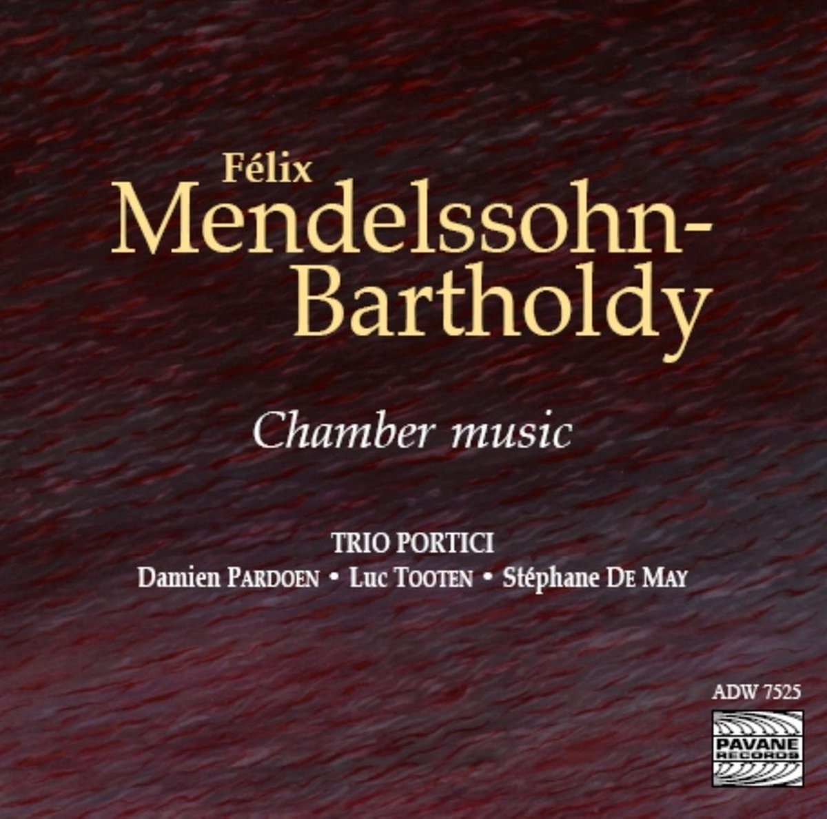 Trio Portici - Mendelssohn-Bartholdy: Chamber Music (CD)