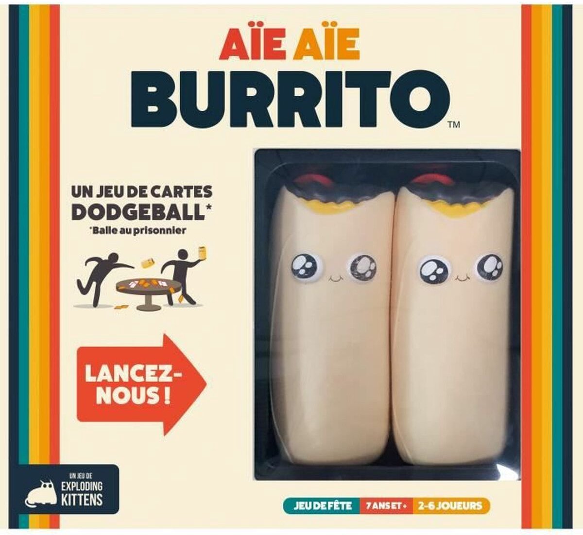 Asmodee - Aie Aie Burrito - Leeftijd: 7+ - Aantal spelers: 2-6