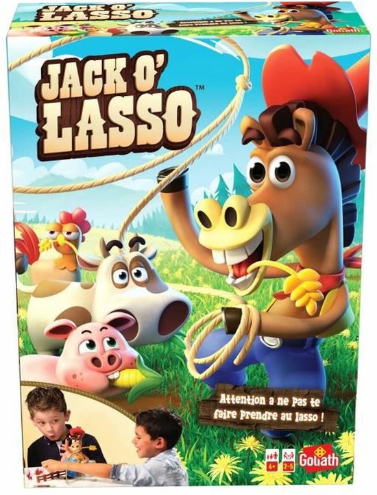 Afbeelding van het spel Jack O'Lasso - Figurine Game - Goliath - van 4 jaar oud