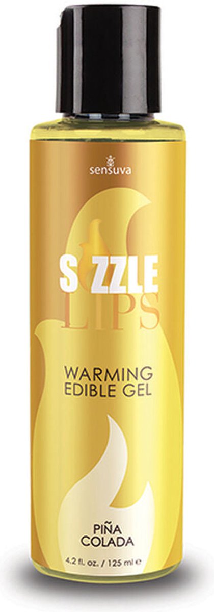 Goedkoopste Sensuva - Sizzle Lips Piña Colada Warming Gel 125 ml