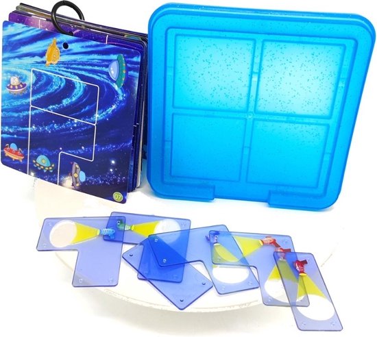 Afbeelding van het spel Spaceship Hunter - kinderspel - kinderpuzzel - educatief - bordspel - 3+ - breinbreker