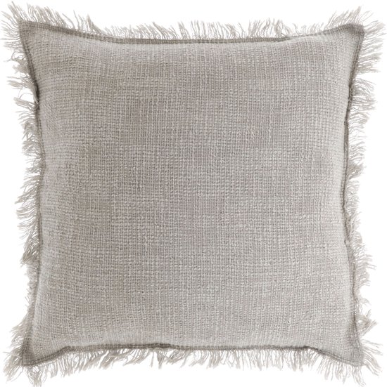 Unique Living Sierkussen Maxime - 45x45cm - Chateau Grey