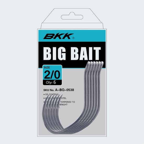BKK Big Bait Hooks #7/0 van Merkloos — afbeelding 2
