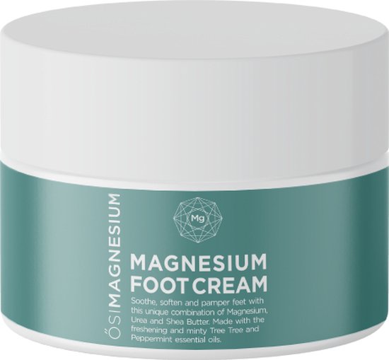 Magnesium Foot Cream Urea, Tea Tree and Pepper Mint bol