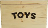 Houten Speelgoedkist - Stijlvolle Opbergoplossing voor Kinderen - Ruime Speelgoedbox van Duurzaam Hout