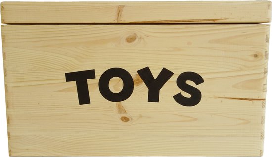 Coffre à jouets - Coffre à jouets bois - jouets - coffre de rangement bois  | bol