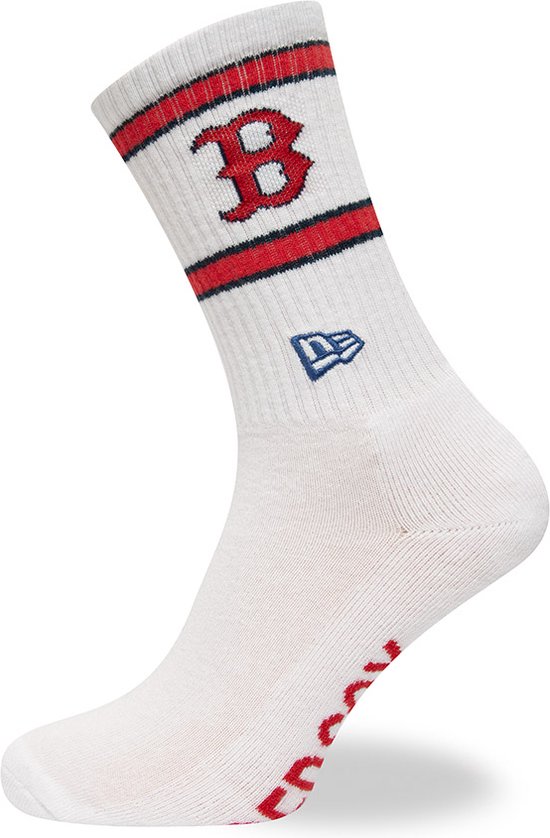 New Era MLB Boston Red Sox Socks PREMIUM - 39/42 - Sportsokken Wit - Sokken Wit Unisex - Sokken Heren 39 42
