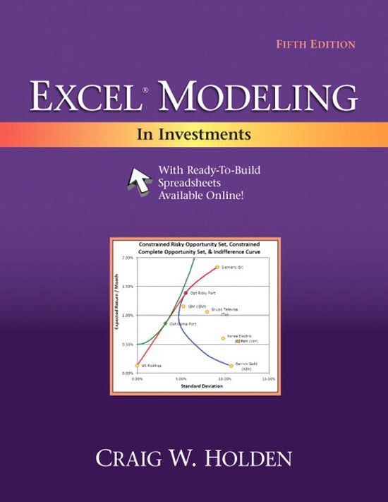 Excel Modeling in Investments - cover