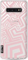 Casetastic Softcover Samsung Galaxy S10 Plus - Abstract Pink Wave