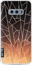 Casetastic Samsung Galaxy S10e Hoesje - Softcover Hoesje met Design - Shattered Ombre Print