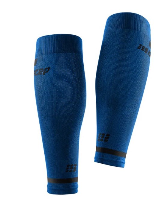 CEP the run compression - calf sleeves - woman - maat 4 - blue - tot ...