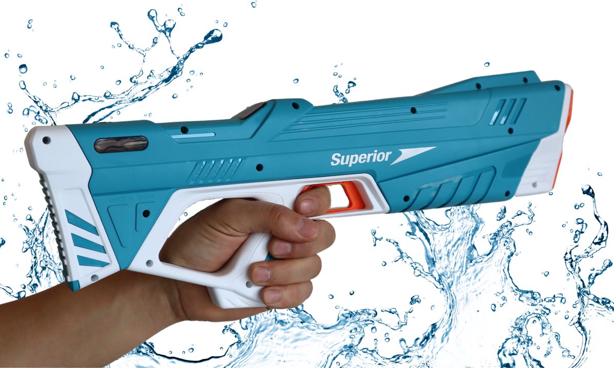 Pistolet à eau électrique - Remplissage automatique - Jouet à eau