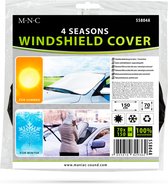 MNC - Couverture antigel de voiture L - 150x70 CM - 4 saisons - Couverture de pare-brise - Écran de fenêtre de voiture anti-chaleur