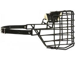 Gappay, muilkorf zwart gecoat, Duitse herder, klein model