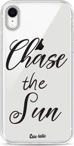 Casetastic Apple iPhone XR Hoesje - Softcover Hoesje met Design - Chase The Sun Print