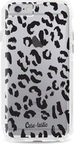 Apple iPhone 6 / iPhone 6S hoesje Leopard Print Black Casetastic Hard Cover case