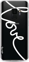 Casetastic Softcover Samsung Galaxy S9 - Written Love White