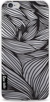 Casetastic Softcover Apple iPhone 6 / 6s - Wavy Outlines Black