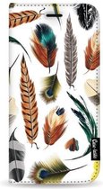 Samsung Galaxy S9 Plus hoesje Feathers Multi Casetastic Smartphone Hoesje Wallet Cases case