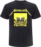 Tshirt Homme Metallica -L- 72 Seasons Squared Cover Zwart