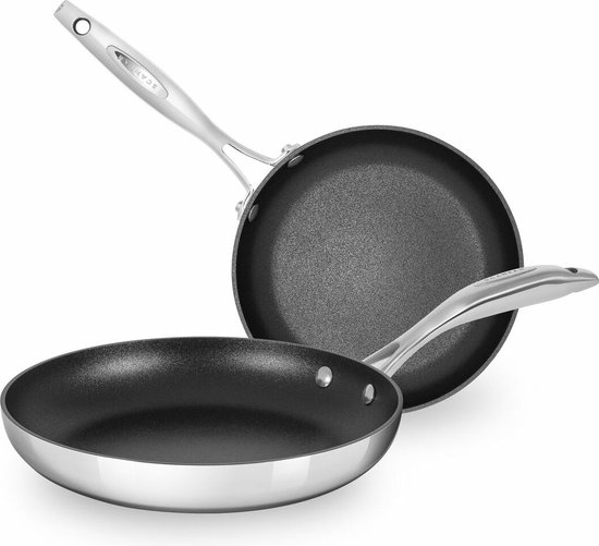 Koekenpannenset 24/28 cm 2-delig in Essential Non-Stick Ceramic | Le Creuset NL
