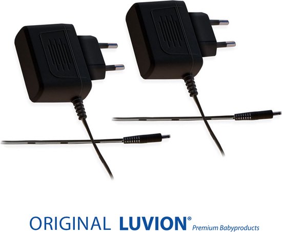 LUVION® Originele Zwarte Essential Adapter Duopack - Met behoud van garantie - Geschikt voor Luvion® Essential, Essential Limited & Essential Plus