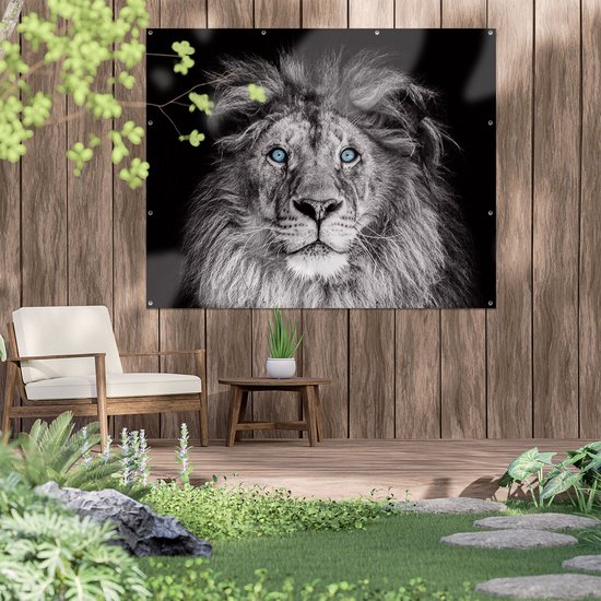 Affiche jardin Gards - 150x120 cm - Toile jardin - Décoration de jardin - Décoration murale extérieur - Tableau jardin