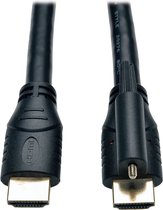Tripp Lite P569-015-LOCK, 4,57 m, HDMI Type A (Standard), HDMI Type A (Standard), 3840 x 2160 pixels, 10,2 Gbit/s, Noir