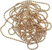 Balletjesketting, d 1,5 mm, verguld, 150 cm/ 1 rol