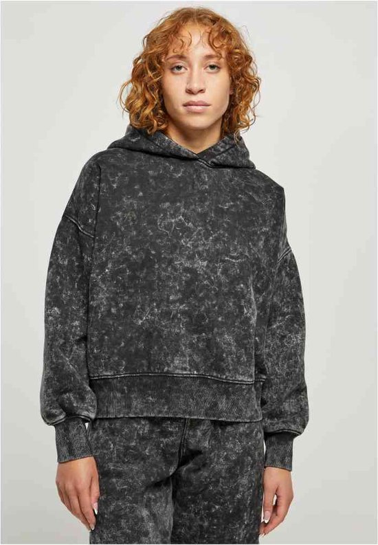FOX Elevated Oversized Fleece Hoodie Heren - military